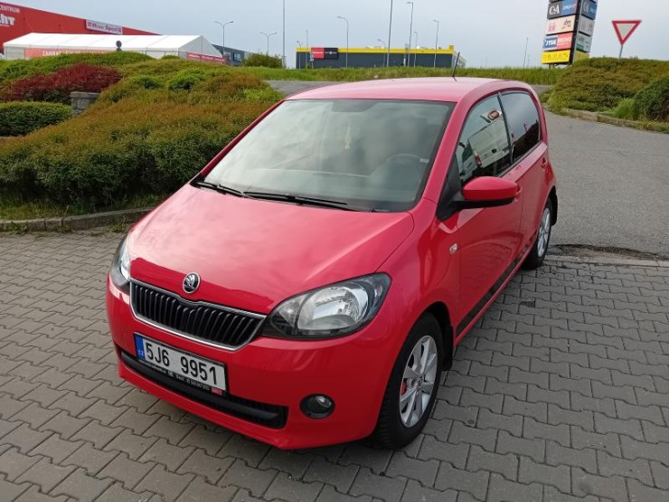 Škoda Citigo 1,0 MPI 55kW /ČR/KLIMA/VÝBAVA/